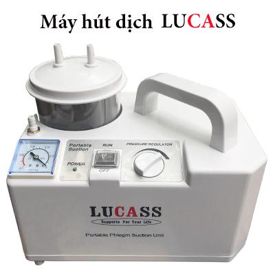 Máy hút dịch 1 bình Lucass SS-6A - Ảnh 2