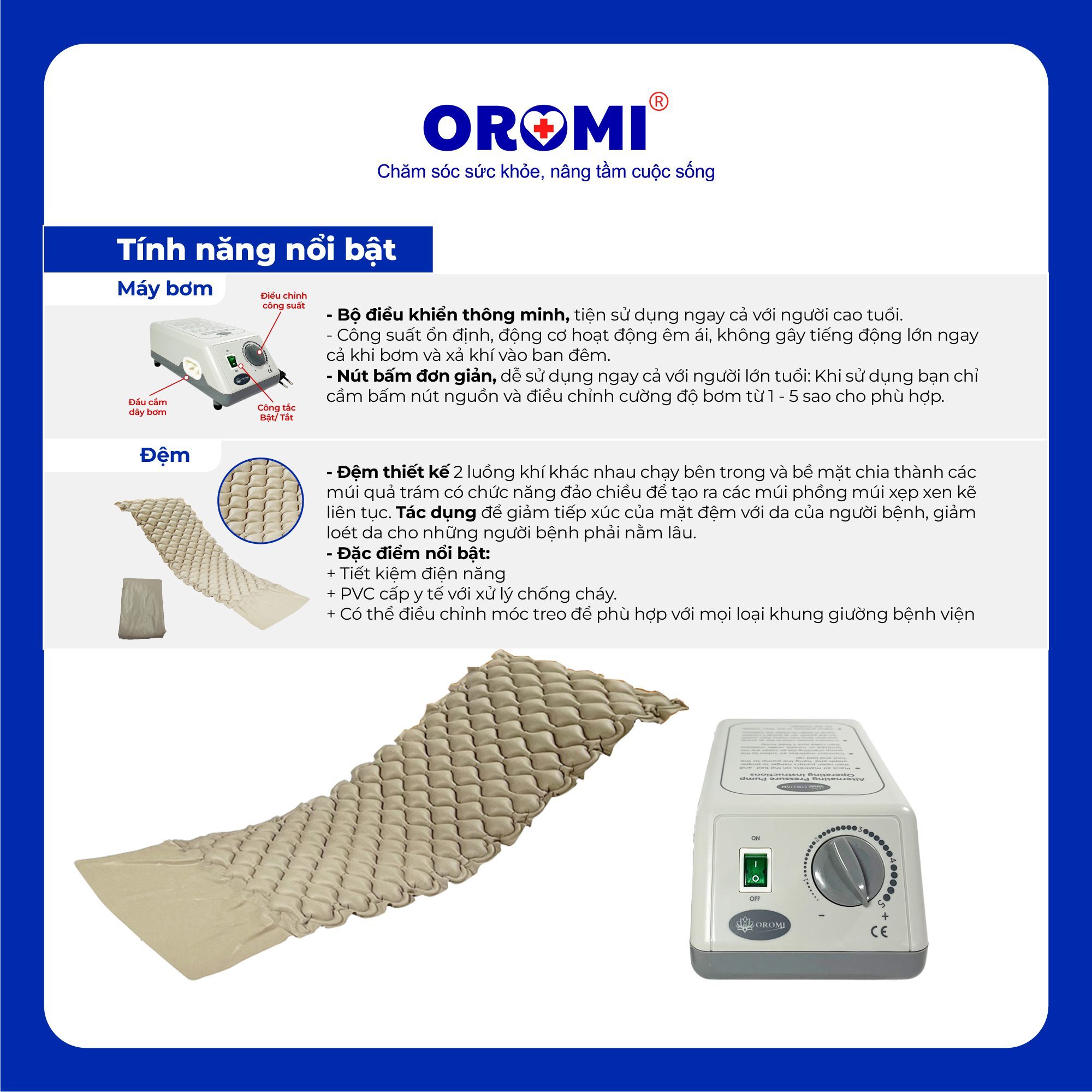 HF-A - Đệm Hơi Chống Loét - Ảnh 12