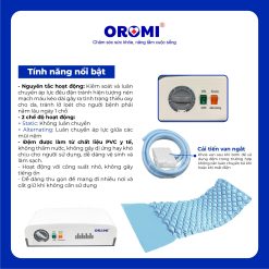 HF608 - Đệm Hơi Chống Loét Cải Tiến Van Ngắt - Ảnh 6