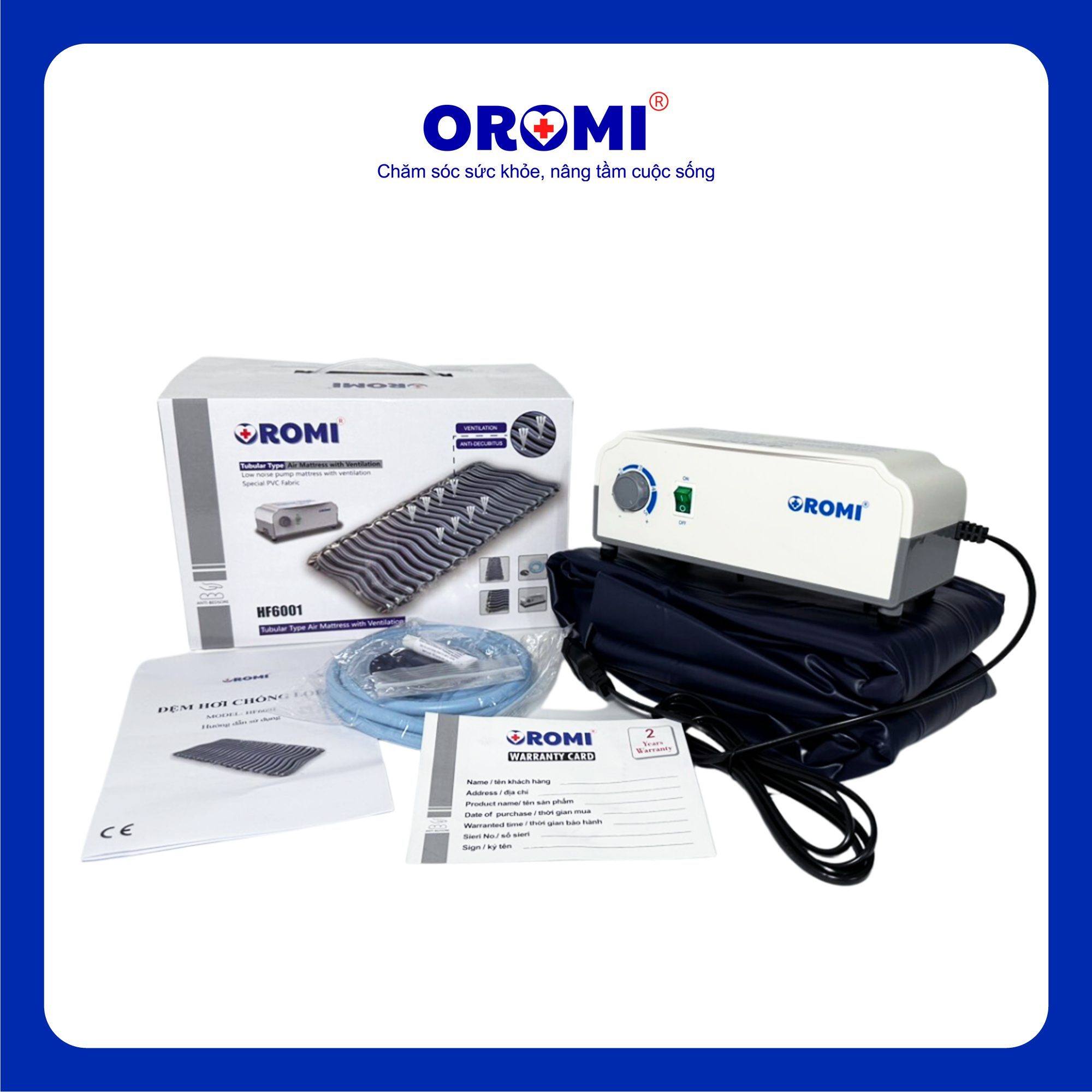 HF6001 - Đệm Hơi Chống Loét Có Thông Khí - Ảnh 8