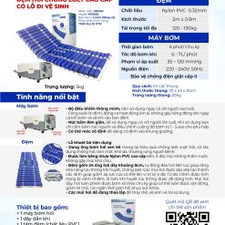HF6002 - Đệm Hơi Chống Loét Có Lỗ Đi Vệ Sinh - Ảnh 3