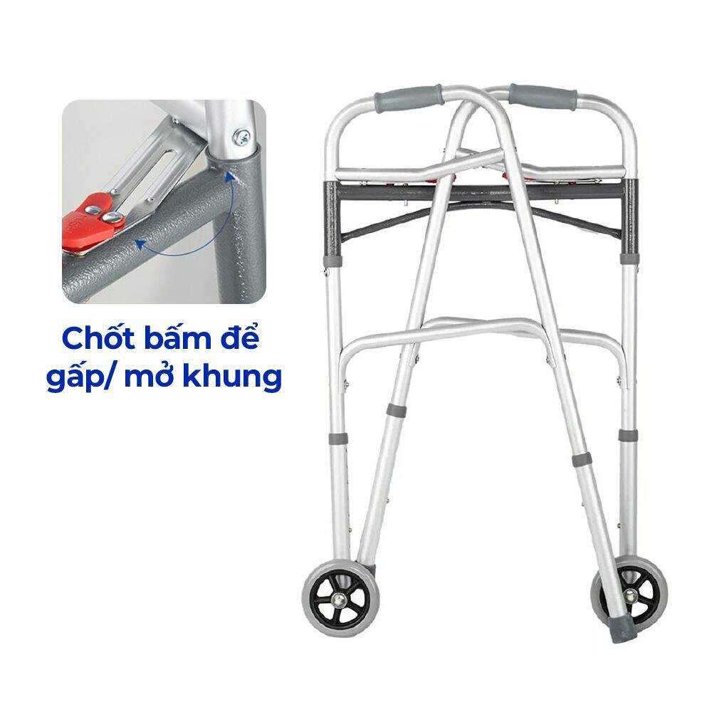 FBL825218 - Khung Tập Đi Hợp Kim Nhôm Cao Cấp - Ảnh 2