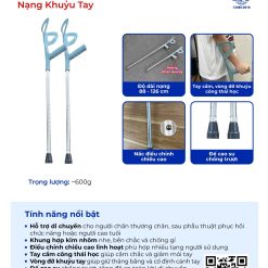 G-08 - Nạng Khuỷu Tay - Ảnh 9