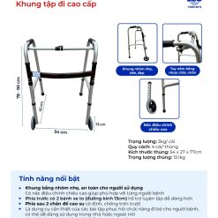 FBL815202 - Khung Tập Đi Cao Cấp OROMI - Ảnh 2