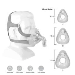 Mặt nạ máy thở Yuwell YF-02 Fullface Mask - Ảnh 4