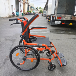 Xe Lăn Lucass X61 Bánh To Lăn Tay - Ảnh 2